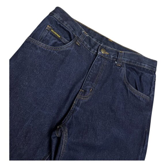 SCORPION Denim Motorcycle Lined Fall Winter Straight Jeans Mens 34x34 - Picture 5 of 8